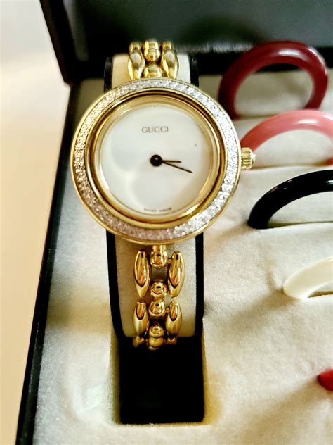 gucci vintage watch 1100|vintage gucci watches for men.